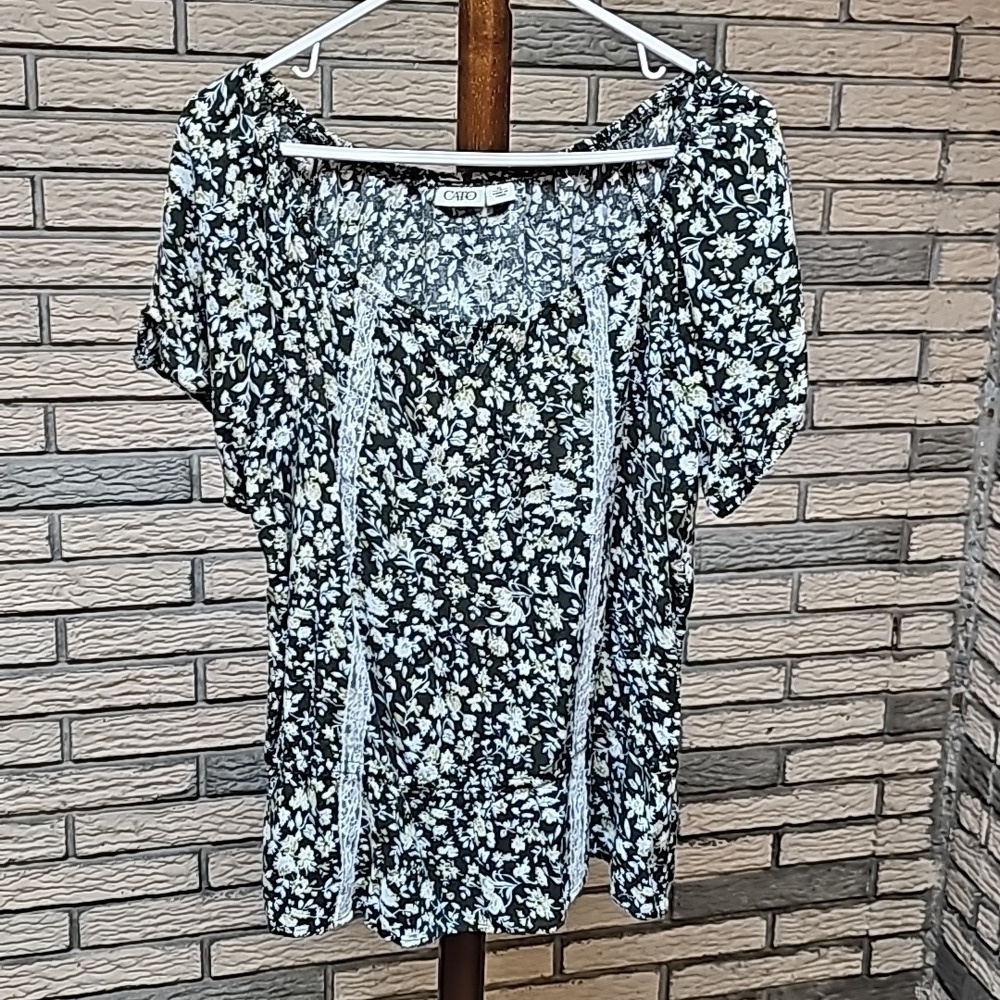 Cato Ladies Blouse Sz XL